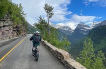 Guided E-Biking on Glacier National Park's Going-to-the-Sun Road