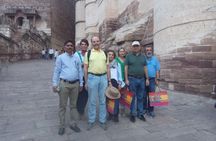 Jodhpur Mehrangarh Fort Blue City Tour with Guide Pick and Drop