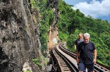 Private Tour: Kanchanaburi Erawan Waterfall Tour from Bangkok
