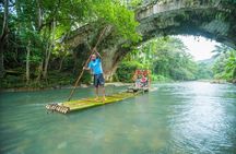Lethe Bamboo River Rafting Tour Montego Bay Jamaica from Negril