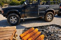 Permet Vjosa Valley Jeep Tour, Leusa Church and Hot Spring