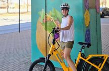 San Antonio Foodie Tour with Puffy Tacos and Murals by E Bike