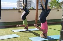 Aerial Yoga with Daybed and Drink