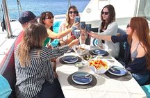 Luxury Catamaran Morning Private & Greek Gastronomy in Athens