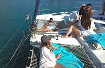 Luxury Catamaran Morning Semi-Private & Greek Gastronomy Athens