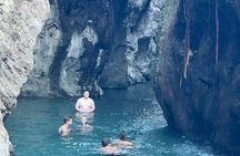 From Heraklion-PRIVATE Kourtaliotiko Waterfalls-Prevelis Beach