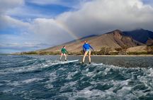 Amazing 2 person Semi-Private Surf Lesson at Ukumehame Beach