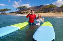 Amazing 2 person Semi-Private Surf Lesson at Ukumehame Beach