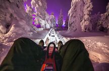 World's Northern most Roller Coaster & Korouoma Frozen Waterfall