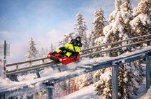 World's Northern most Roller Coaster & Korouoma Frozen Waterfall
