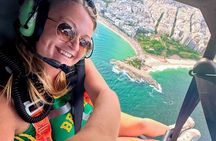 Rio de Janeiro: Helicopter Tour Without Doors at Christ the Redeemer