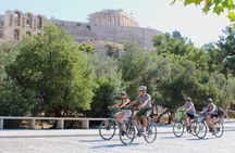 Athens Scenic Electric Bike Tour with optional Acropolis visit