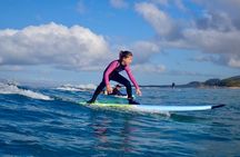 Family Surf Lesson for 3 or 4 at Ukumehame Beach
