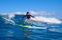 Family Surf Lesson for 3 or 4 at Ukumehame Beach