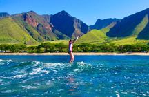 Amazing "1-on-1" Private Surf Lesson at Ukumehame Beach