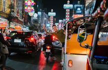 Bangkok Street Food and Night Lights by Tuk Tuk