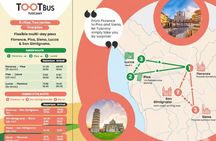 2-Day Tuscany Bus Pass: Explore at Your Own Pace from Florence