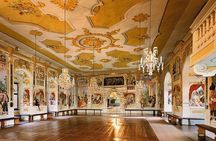 Cesky Krumlov Castle Interiors, Baroque Theatre, and Town Tour