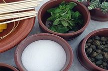 Maria's Open Cooking Class lessons in Delux hotel of Paros