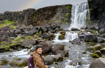 Private Golden Circle with Snowmobile Ride from Reykjavik