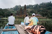 Munduk: All-Inclusive Twin Lake Trek, Canoe & Hidden Waterfall