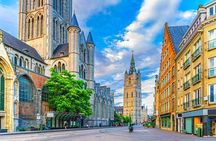 Bruges and Ghent by small group train with boat ride