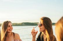 Catamaran tour to the Maddalena Islands with aperitif