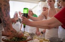 Maria's Open Cooking Class lessons in Delux hotel of Paros