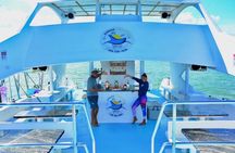 Punta Cana VIp Booze Cruise Snorkeling Entertainment Bar shots 