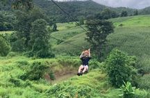 Pai Zipline Jungle Canopy Adventure Tour from Pai