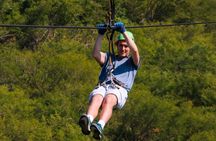 Zipline Activity with Ocean View
