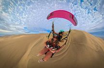 Paragliding over the Huacachina