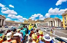 Rome Hop on Hop off Bus Tour with Panoramic City Views