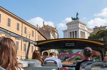 Rome Hop on Hop off Bus Tour with Panoramic City Views