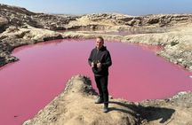 Amman Dead Sea Pink Lake and Salt Beach Private Tour