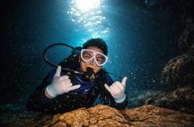Try Scuba Diving diving at the Blue Cave in Onna Village, Okinawa