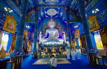 Long Neck Village, White & Blue Temple, Black House Day Tour From Chiang Mai