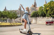 Buda Castle E-Scooter Tour with Panoramic Views & Drink