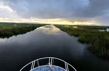 Sunrise on the Floating Uros Island
