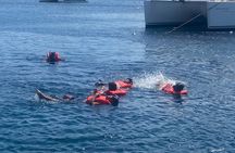 Premium Santorini Daytime Catamaran Cruise with BBQ & Open Bar