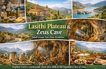 Lasithi Plateau, Zeus Cave, Olive Mill and many more Attractions