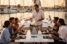 Barcelona: Gourmet Wine & Cheese Sailing cruise Experience