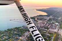 30 minutes Private Plane Tour Lakeshore Panorama From Burlington