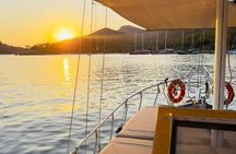 Private Oludeniz Boat Trip Sunset or Morning Tour for 8 people