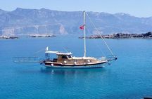 Private Oludeniz Boat Trip Sunset or Morning Tour for 8 people