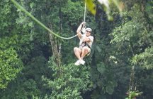 La Fortuna Sunset Zipline and Night Walk Tour