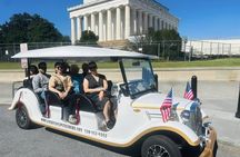 DC Monuments & Memorials Guided Cherry Blossom Cart Tour