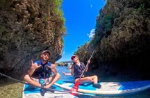 Okinawa Miyako Half Day SUP or Canoe at Scenic Blue Beach