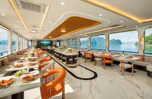 Halong 5 Star Day Cruise: Lunch, Cave, Kayak, Sunset Party & Wine