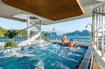 Halong 5 Star Day Cruise: Lunch, Cave, Kayak, Sunset Party & Wine